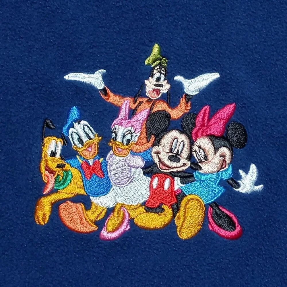 Bradford Exchange Walt Disney Mickey Mouse & Friends Fleece Scarf